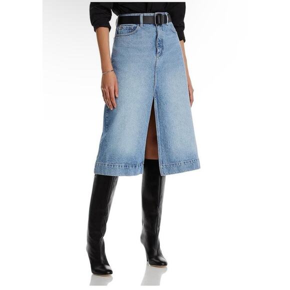 DL1961 Alma A-line Denim Skirt Sz 26 - Picture 1 of 6